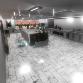 PhotoRealism White Modern Kitchen [ShowCase]