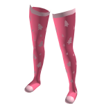 ♾️ Pink transparent Christmas tree tights