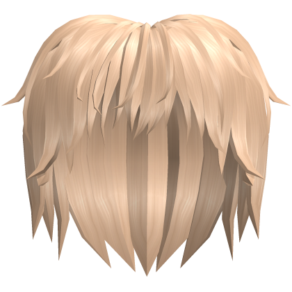 Blonde Cute Long Emo Boy Hair Roblox item