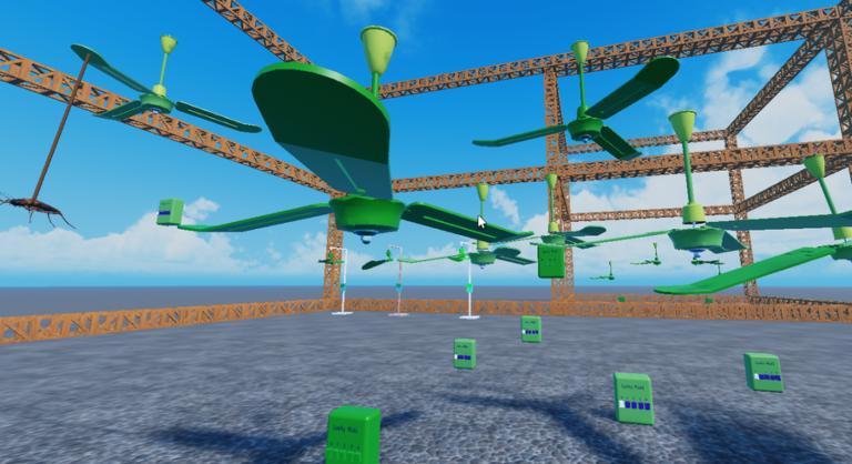 Map Fun GREEN CEILING FANS screenshot 1