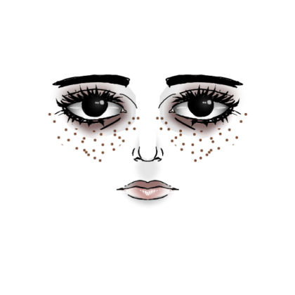 Wednesday cartoon style (transparent) Roblox decal