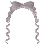 ♡ | cutest baby pink headdress w/ bows + ribbons