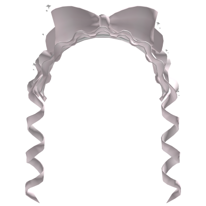 ♡ | cutest baby pink headdress w/ bows + ribbons