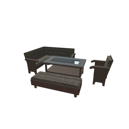 couch and coffee table