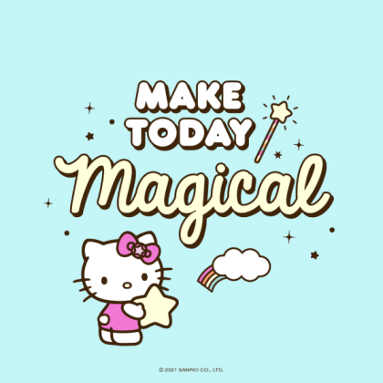 magical hello kitty Roblox decal