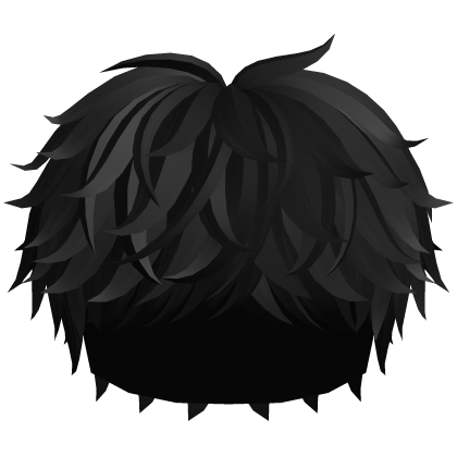 Messy Boy Hair (Black)