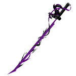 Sparkling Purple Katana
