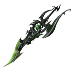 Corrupted Emerald Blade