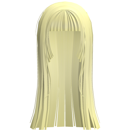 ♡: pretty doll straight long hime in yellow Roblox item