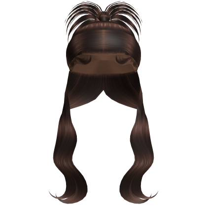 Glamorous Long Half up Half down spikey Hair
 Roblox item