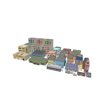 Low-Poly Buildings Pack