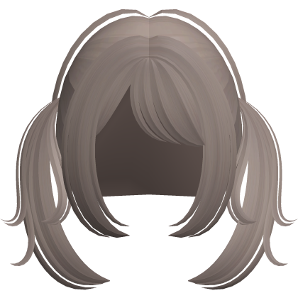 Cute Mini Baby Pigtails in Milktea Roblox item
