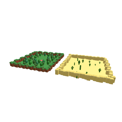 Simulator Desert   Plains (Trees and cactus)