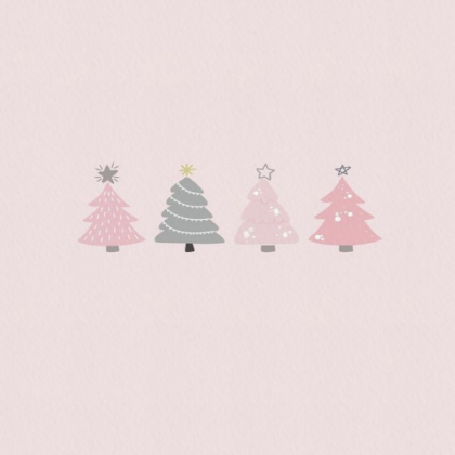 pink christmas trees Roblox decal