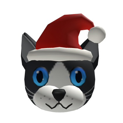 Santa Cat With Hat