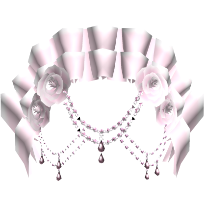 Pink Gothic Rose Dark Jewelry Headpiece Roblox item