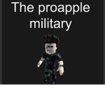 the proapple military