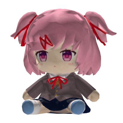 Natsuki Plush Shoulder (L) [DDLC] Roblox item