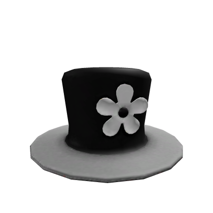 monochrome clown hat Roblox item