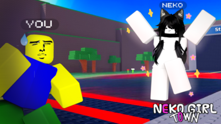 Neko Girl Town screenshot 1