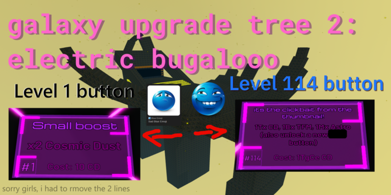 [MULTIVERSAL BANG] The Galaxy Upgrade Tree 2 screenshot 2