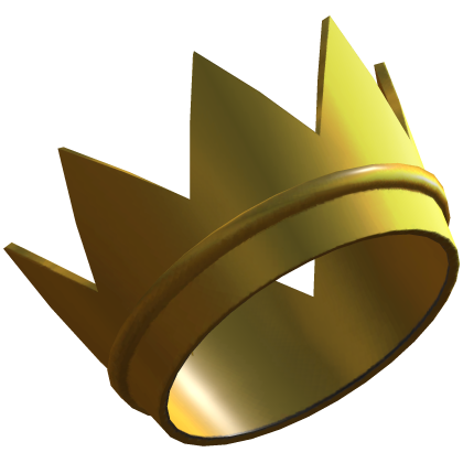 Shiny Cartoony Gold Crown 