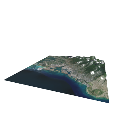 Hawaii Island Mesh