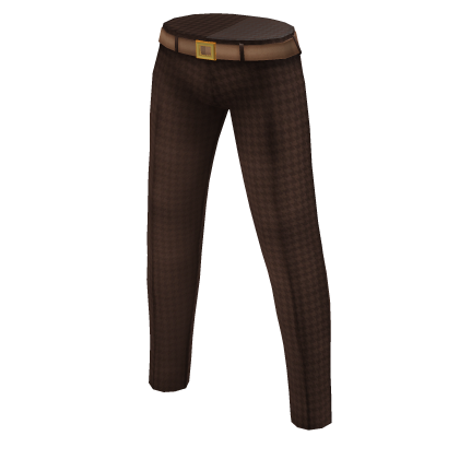Slim Fit Trousers | Brown & Beige