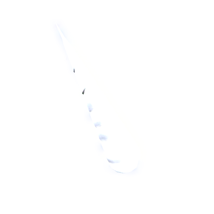 Unicorn Horn White (Glows Ingame Item)