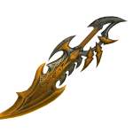 The Creator Draco's, Gold glowing Blade