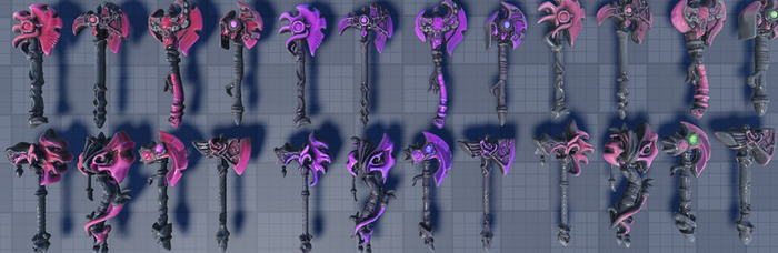 Stylized Fantasy Axe Pack preview 1