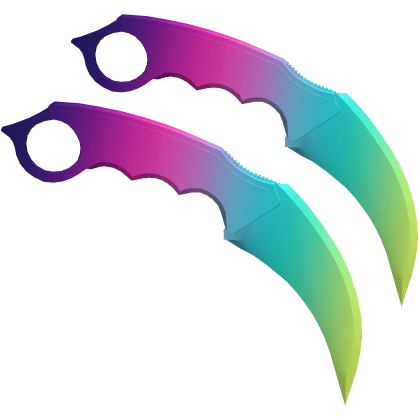 Dual Karambits: Cyber Fade thumbnail