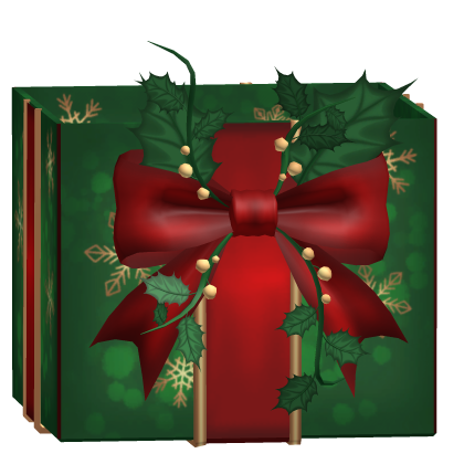 Christmas Present Costume - Green/Red