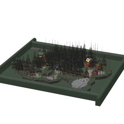 [Updated!] Piggy: Official Forest Map! Vibe Hiking