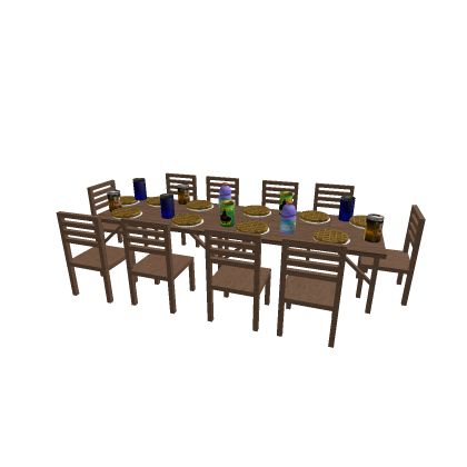 Dining Table And Waffels