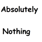 The Group of Nothingness