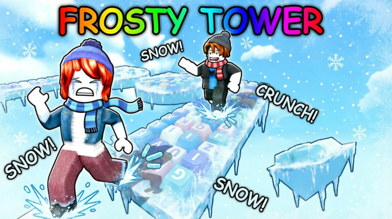Frosty Keyboard Tower ❄️ screenshot 1