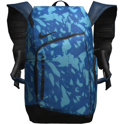 (4.0) Blue Camo Bookbag