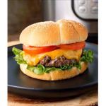 Hamburgers, cheeseburgers, BURGER.