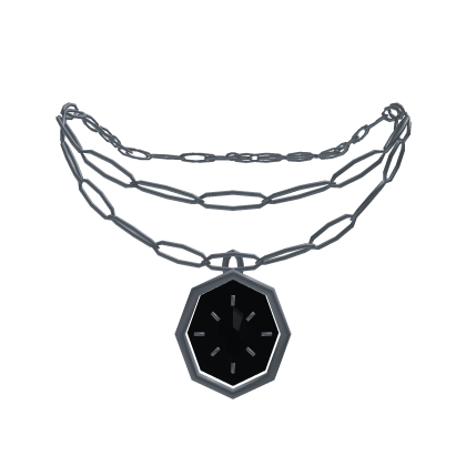 Compass Pendant - Silver & Onyx