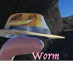 The experience of a worm icon