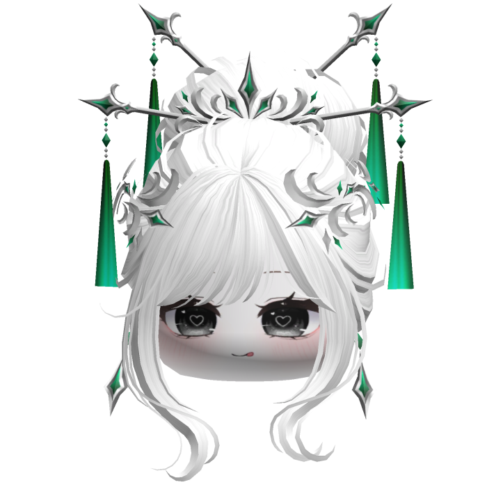 Elegant Traditional Empress Bun (White)