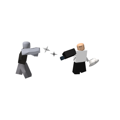 Guy Fighting Ninja