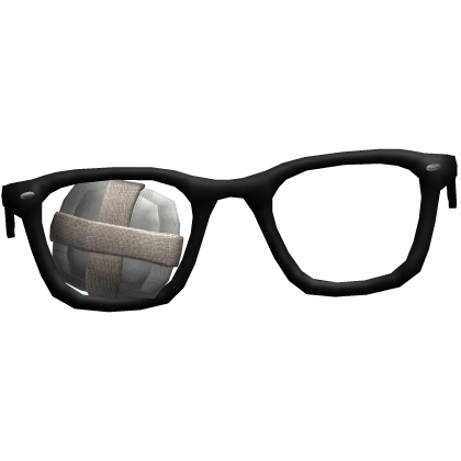 (high) Tilted Emo Vkei Glasses with Eye Bandage Roblox item