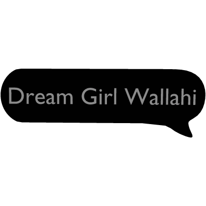 Dream Girl Wallahi Text Roblox item