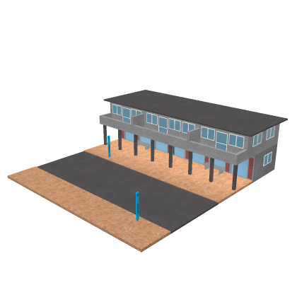 House with Bus Stop