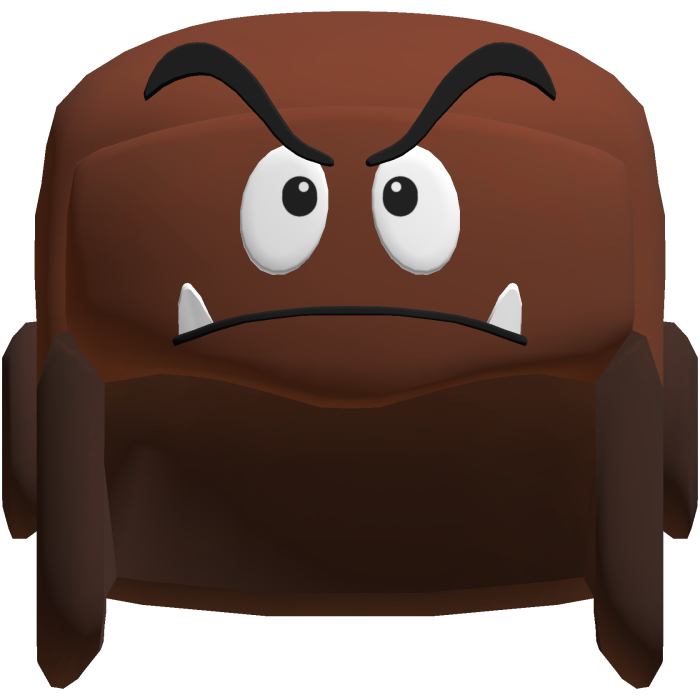 Goomba Mario Hat Y2K Ushanka