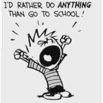 I hate Shool club