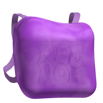 Purple Needoh Squishy Backpack [3.0] Roblox item
