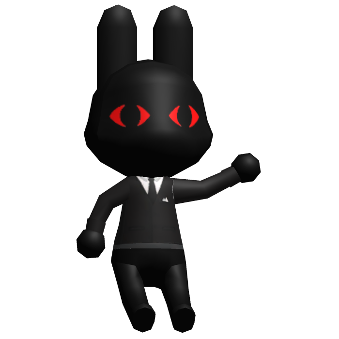Red-Eyed Rabbit Animal Hospital on your Head